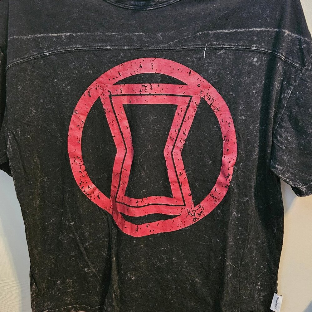 Marvel Black Widow Boxy Crop Top Women's Medium